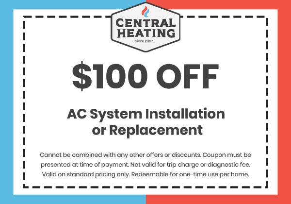 Discounts on AC System Installation or Replacement