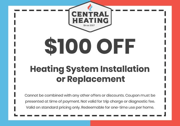 Discounts on Heating System Installation or Replacement