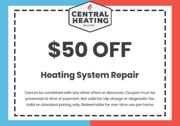 Discounts on Heating System Repair